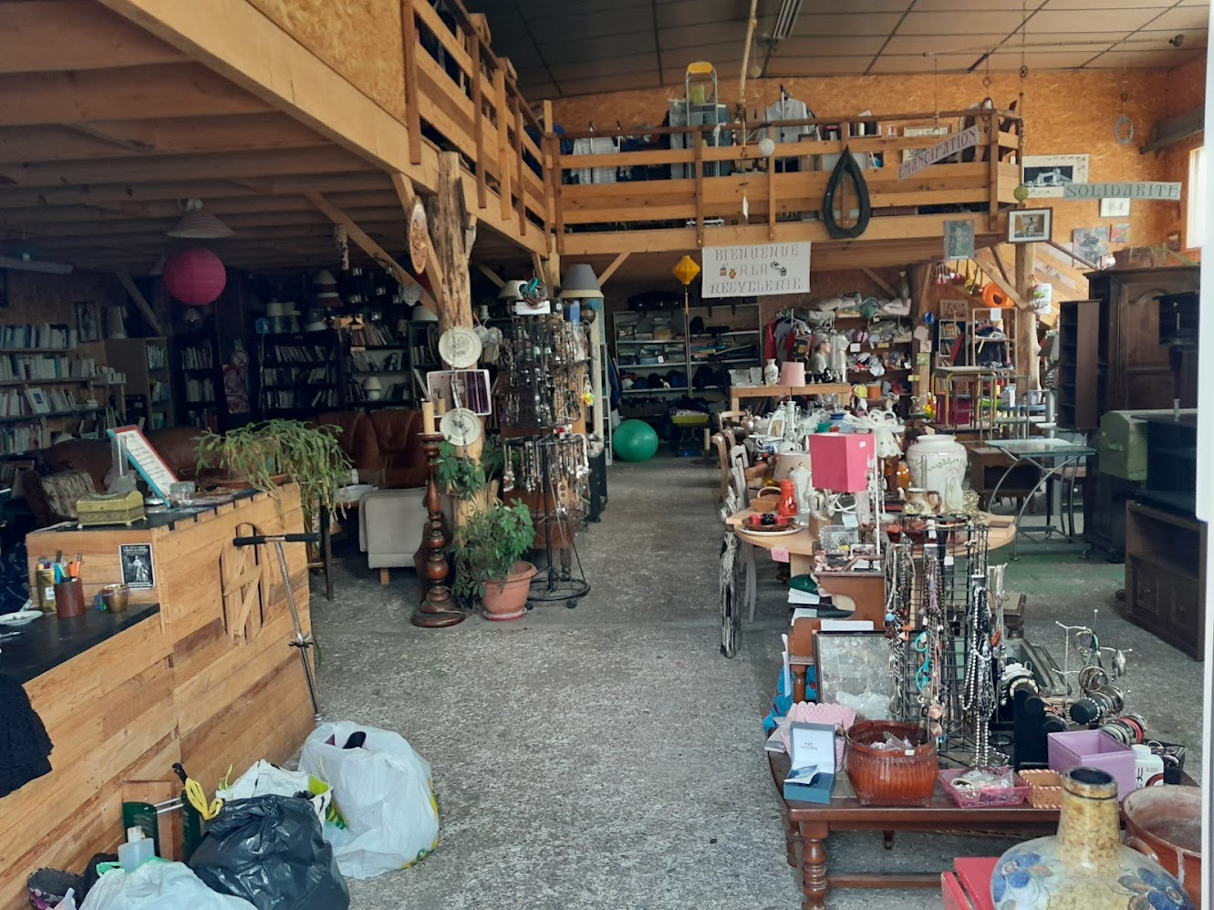 one section of the store