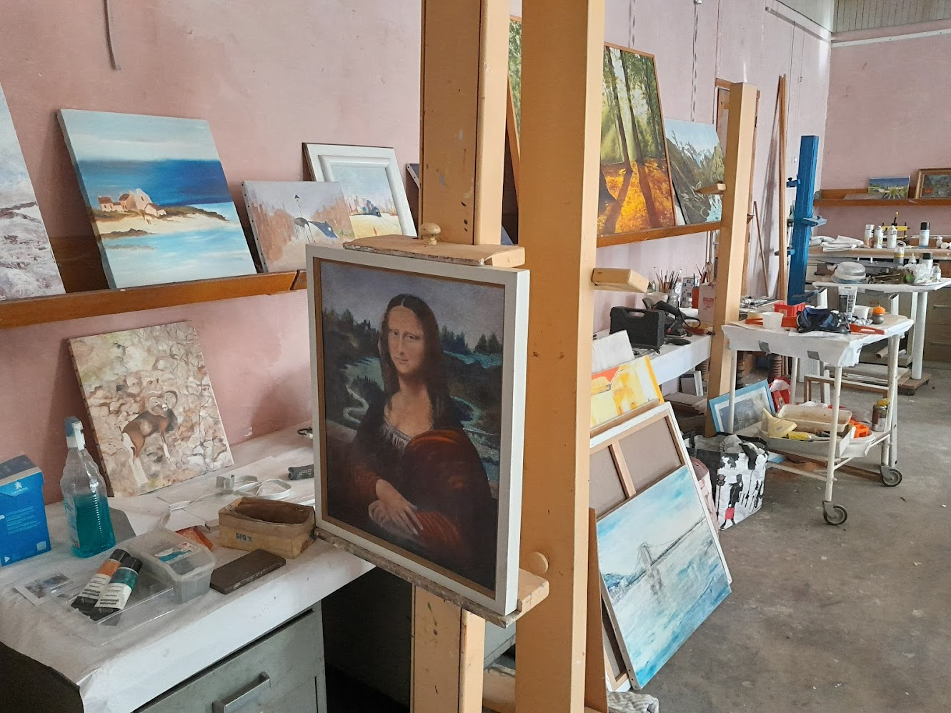 the art studio
