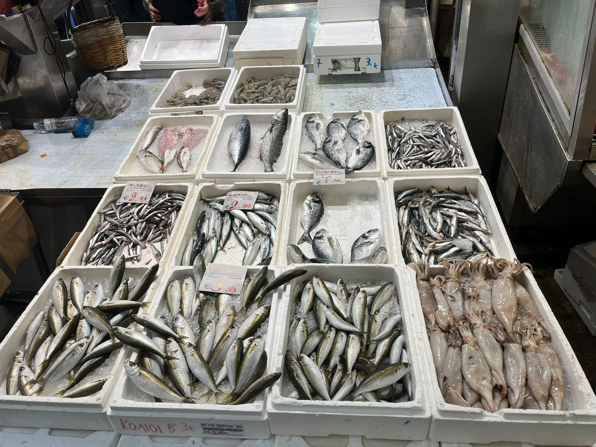 My biking partner, on the other hand, sourced his food elsewhere